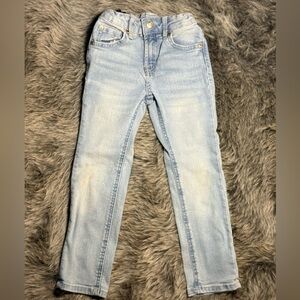7 For All Mankind Light Wash Straight Leg Jeans Girls Size 4🔥